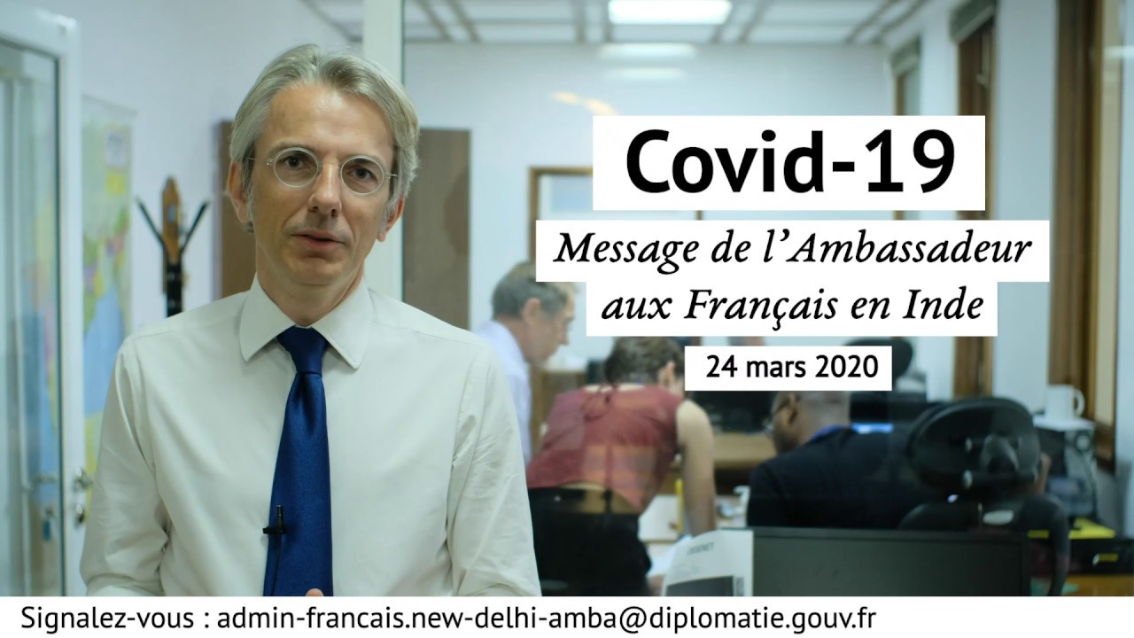 Ambassade de france en inde coronavirus