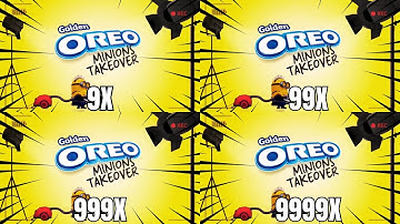 Golden OREO Intro Logo Getting 999999X Speed
