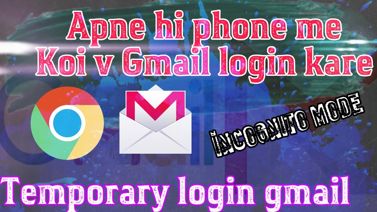 How To Login Gmail Without Adding Google Account On Your Phone HINDI YouTube