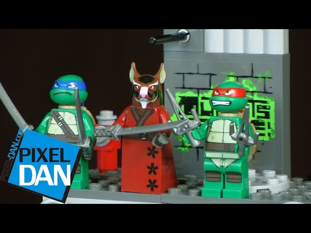 LEGO Mutant Ninja Turtles Set Lair Attack Video Review - YouTube