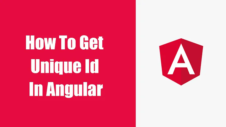 How To Generate Unique Id In Angular || Angular || Angular Tutorial || Angular Course || Uuid