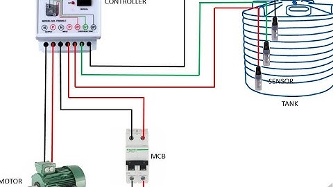 how to install automatic water level controller.   Fully Automatic Water Level Controller Wiring