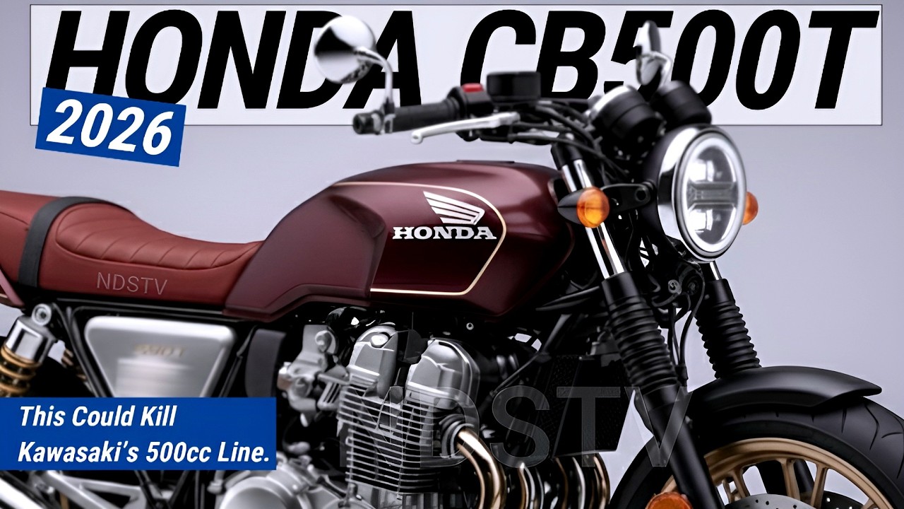 NEW 2026 Honda CB500T REVEALED — This Could Kill Kawasaki's 500cc