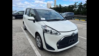 Toyota Sienta 2021 с аукциона Японии