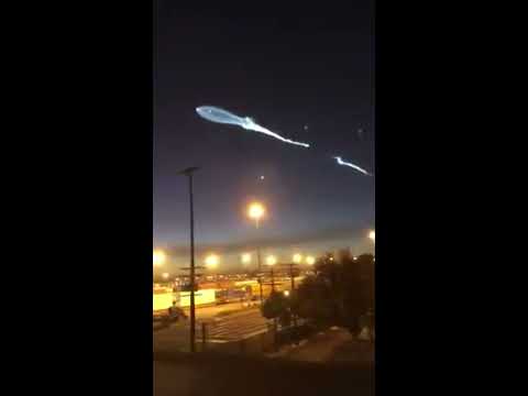 Alien los angeles sky UFO უცხოპლანეტელტა ხომალდი ლოს ანჯელესის ცაზე !!!