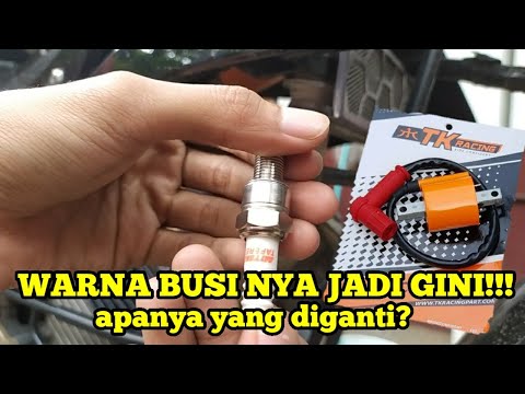 Review warna busi satria fu packing head 1 lembar. 