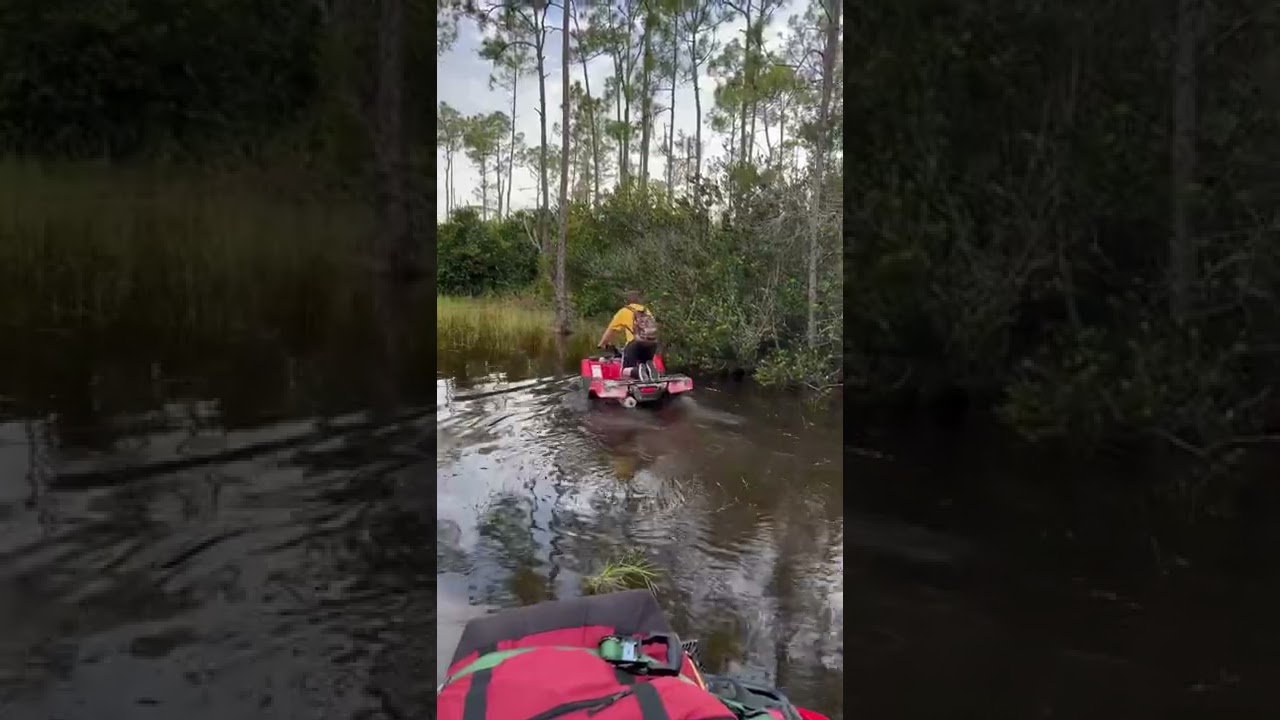 2022 Honda Rancher going deep no snorkel