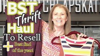 Reseller Thrift Haul From BST For Poshmark