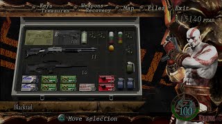 Resident Evil 4 God of War 3 Mod Gameplay Part 9