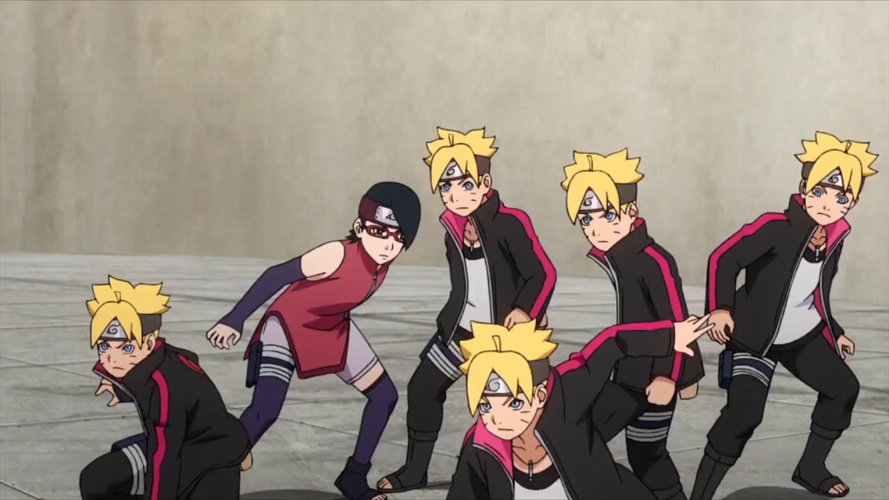 Boruto, Sarada vs Shinki of Sand Village in the finals I 決勝戦はボルト、サラダvs砂の里のシンキ