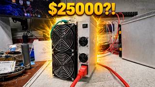 I Made $25,000 From This $500 Bitcoin Miner!
