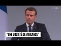 Pour combattre lhydre islamiste macron veut btir une socit de la vigilance