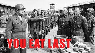 Patton’s Brutal Response to SS Officers Complaining About Rations: “You Eat Last!”