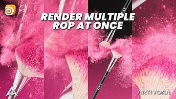 Houdini Tutorial | RENDER MULTIPLE ROP AT ONCE