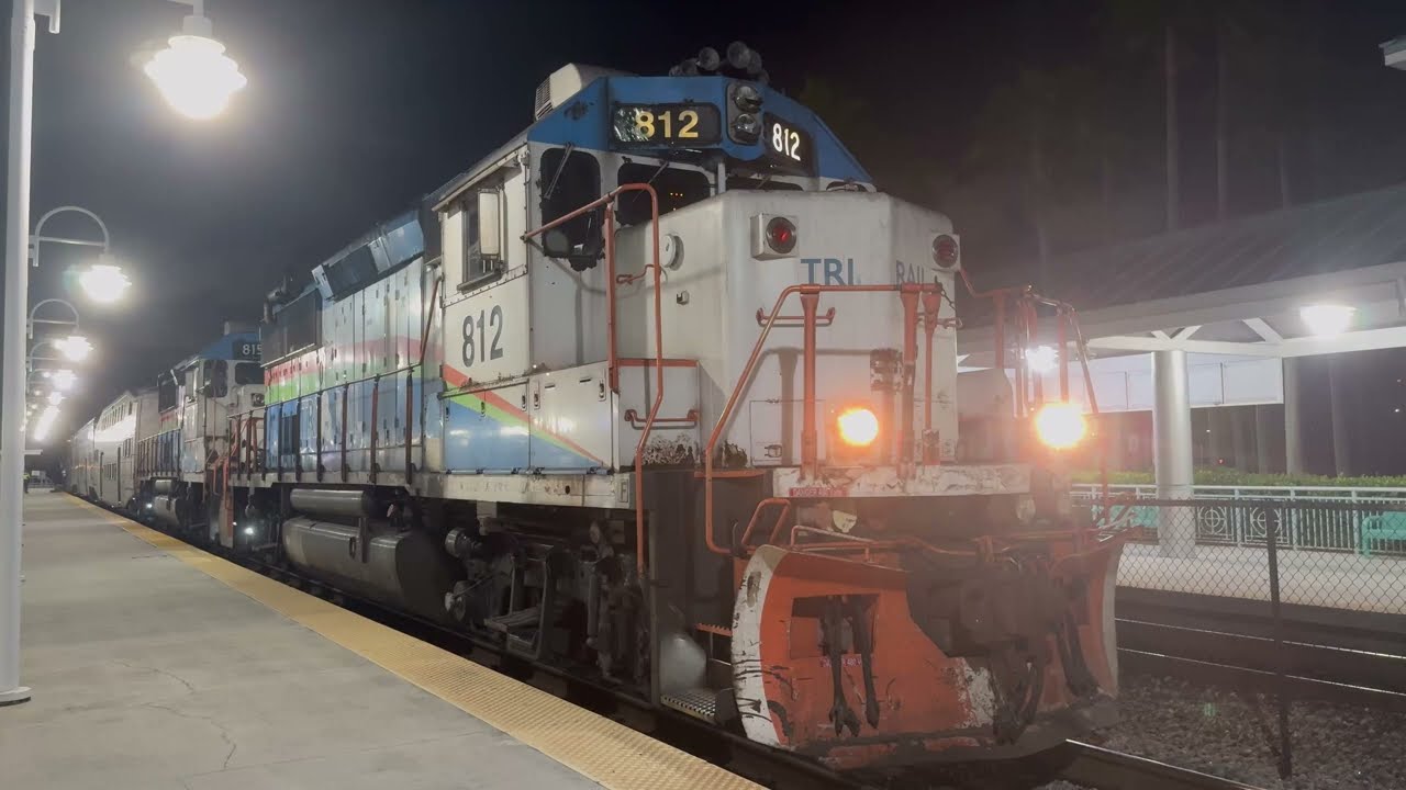 13OCT2026 Tri-Rail 645 at Fort Lauderdale Airport Station - YouTube