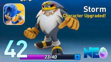 Sonic Forces: Gameplay Walkthrough Part 42 - Storm Character Upgraded! (iOS, Android)