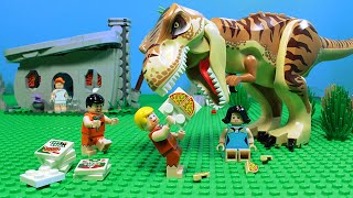 Lego Flintstones Dinosaur Pizza Thief