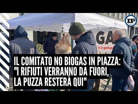 Il comitato No Biogas in piazza a Valenza, in tanti al gazebo