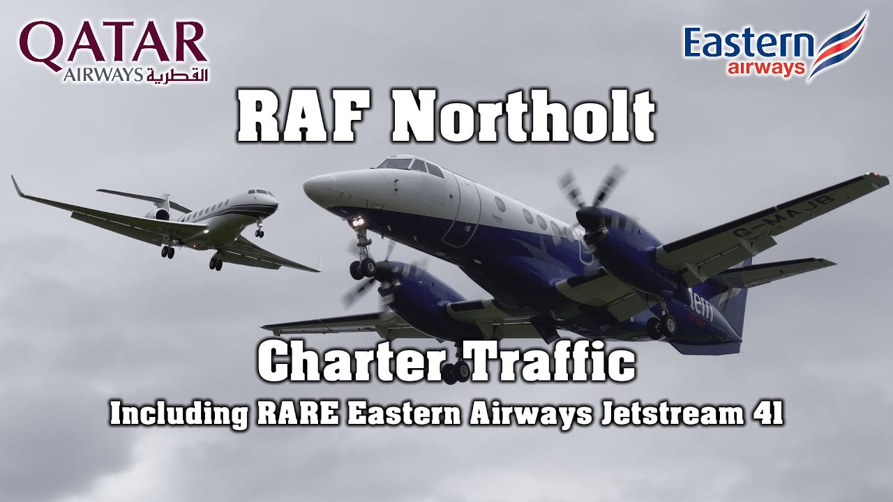 Charter Traffic @ RAF Northolt - A Full Day's Movements - 23 May 22