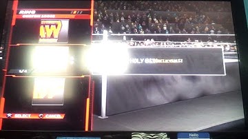 WWE 2K14: Apron Glitch How To Get Full Size Logos