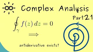 Complex Analysis 21 | Closed curves and antiderivatives