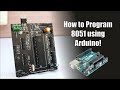 How to program 8051 using Arduino! | AT89S51, AT89S52, and P89V51RD2