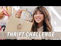 THRIFT WITH ME - SPRING try on haul // byChloeWen THRIFT CHALLENGE - Season 2 E6
