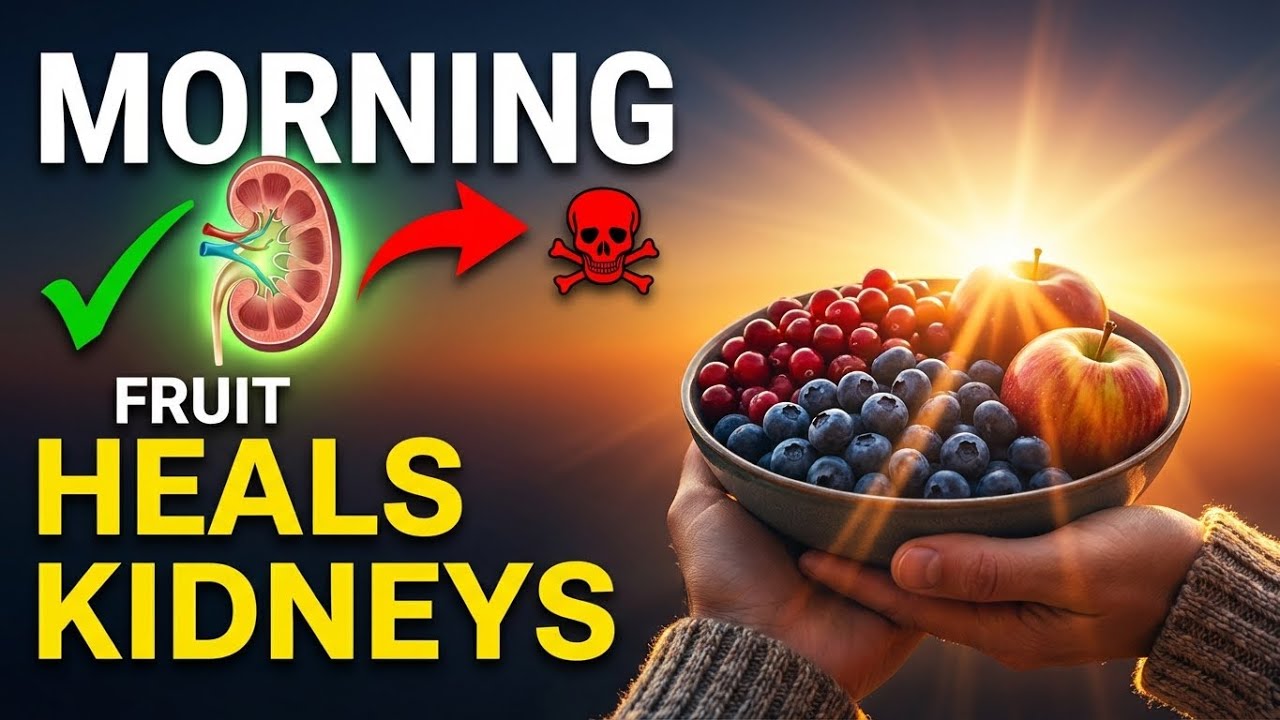 Top 3 Fruits to Eat Every Morning to Detox & Heal Your Kidneys | Kidney Health Tips