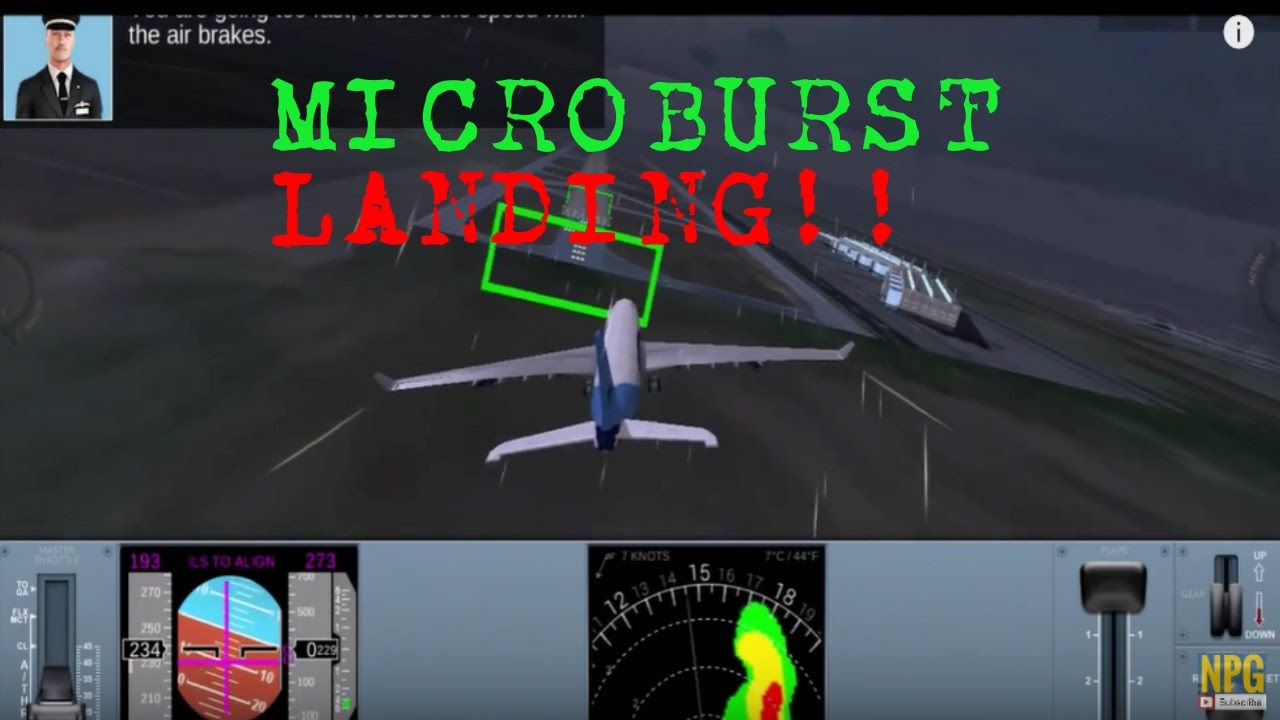 EXTREME LANDINGS PC: MICROBURST WINDSTORM LANDING!! - YouTube