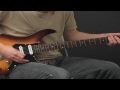 Playing the guitar: Playing funk