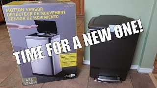 Gorgeous costco trash can touchless Costco Motion Sensor Trash Can Product Review Youtube