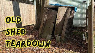 Our DIY Shed Demolition Technique