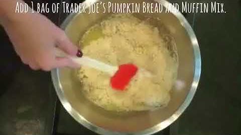 Pumpkin Bread Baking Tutorial ft. Trader Joe