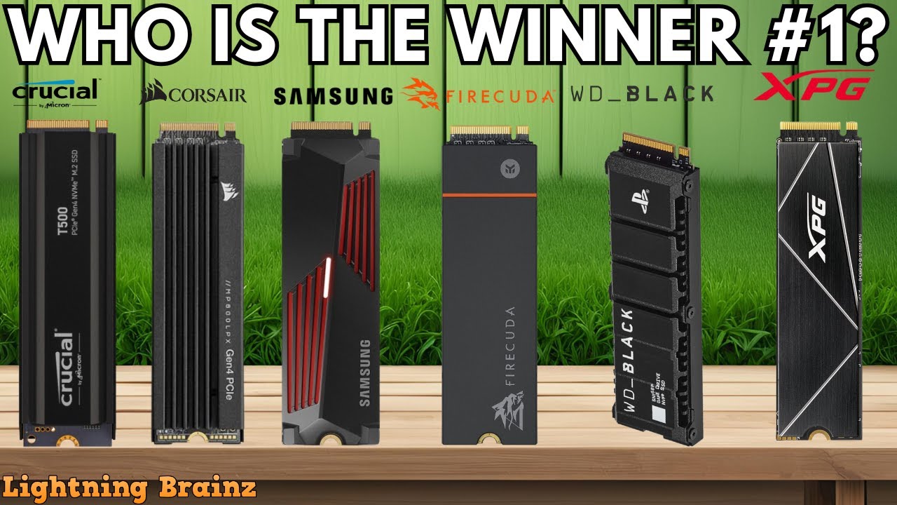 10 Best M.2 NVMe SSDs 2024 - Top 10 Best NVME M.2 PCIe Solid-State Drives(SSD's) 2024
