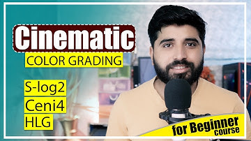 Cinematic color grading Edius Grass Valley | Slog2 HLG Cine4 | Film Editing School