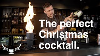 Nitro Cold Brew Christmas Cocktail • One take tutorial.