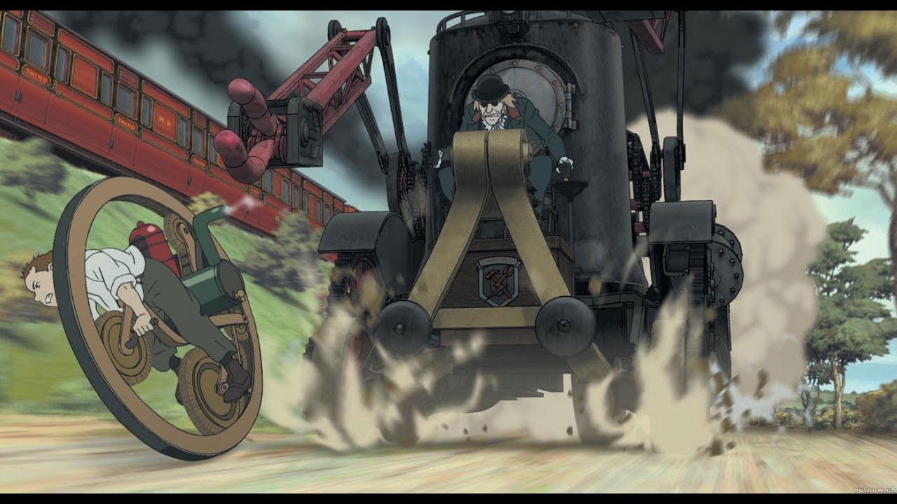 SteamBoy 2004 MonoCycle Chase but with my sfx