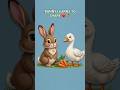 Baby Bunny Learns to Share.#bedtimestory,#shorts #viral, #CKBens StoryTime.