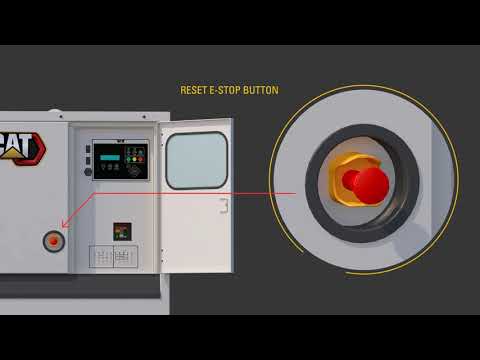 Emergency Stop Your Cat® Mobile Generator