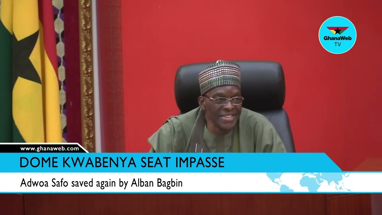 Adwoa Safo saved again by Alban Bagbin