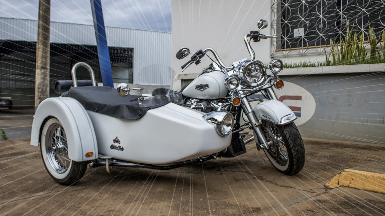 Sidecar Retrô - Linha Custom Made - Harley Davidson Road King