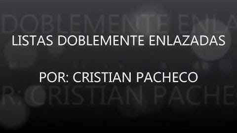 Lista Doblemente Enlazada C++ || Ejercicio