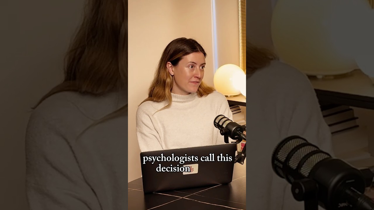 Having difficulty making decisions? This might help...  #podcast #psychology #podcastclips