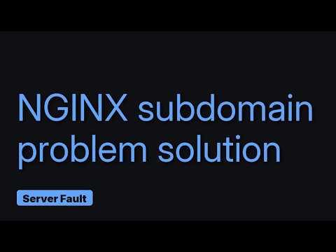 DevOps & SysAdmins: Show a 404 for not-found subdomains instead of showing root domain's content