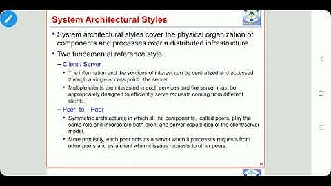 CC- Cloud Computing-BE CSE-IT- System Architectural Styles