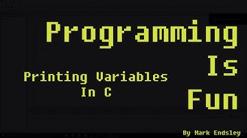 How To Print Variables in C