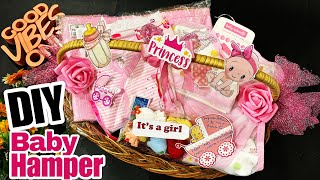 DIY Baby Hamper |  Newborn baby hamper for a baby girl #shorts #babyhamper #newborngiftideas