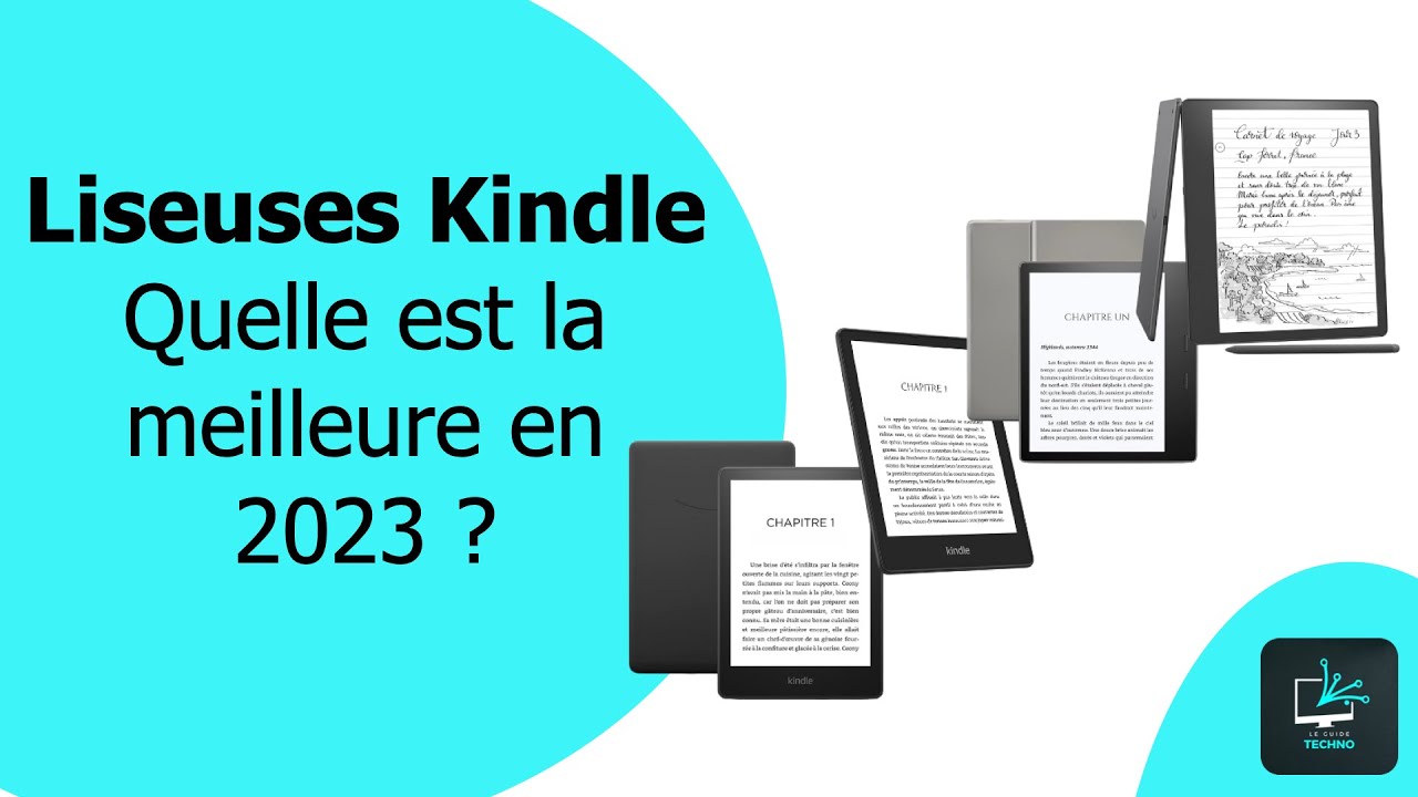 Quelles sont les meilleures liseuses à acheter en 2023 ? Kindle