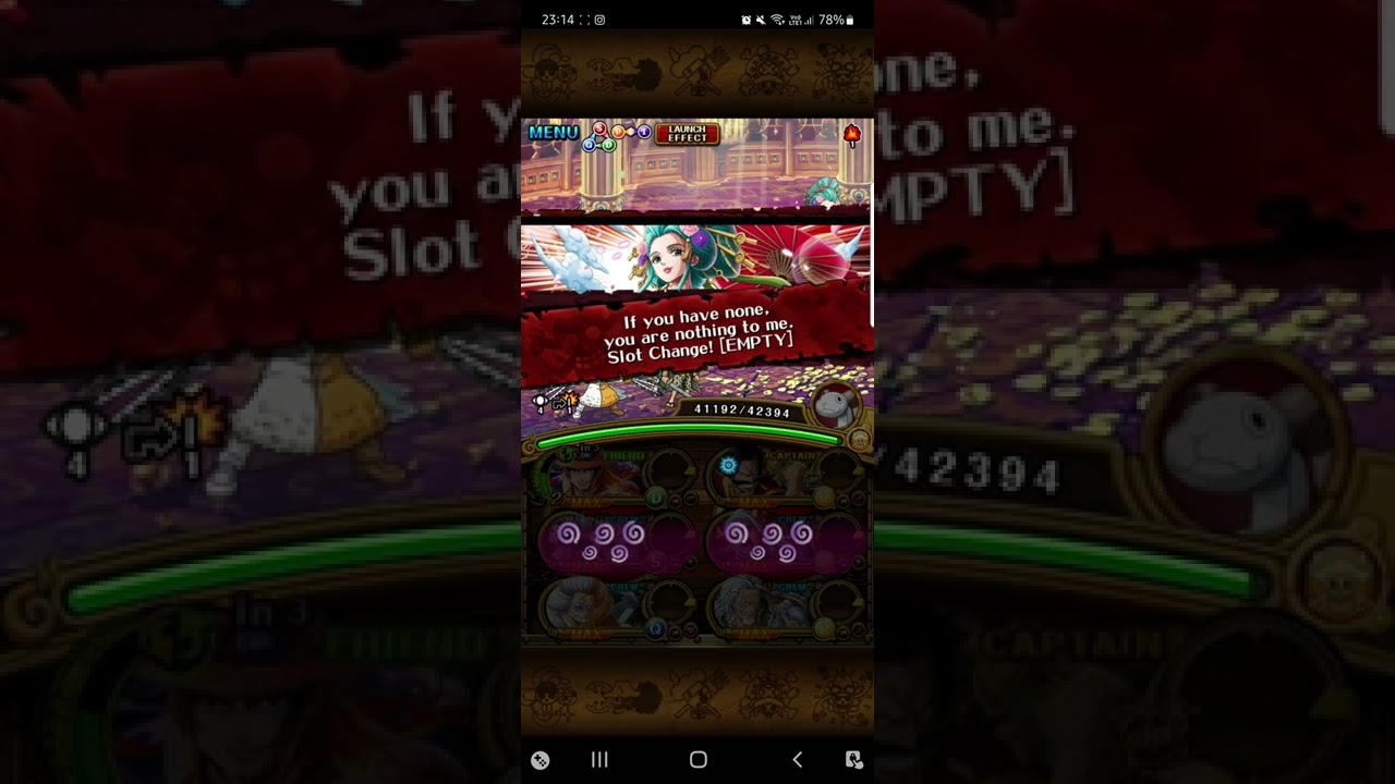 One Piece Treasure Cruise - Colosseum - Orochi (Team Roger + AceYamato)