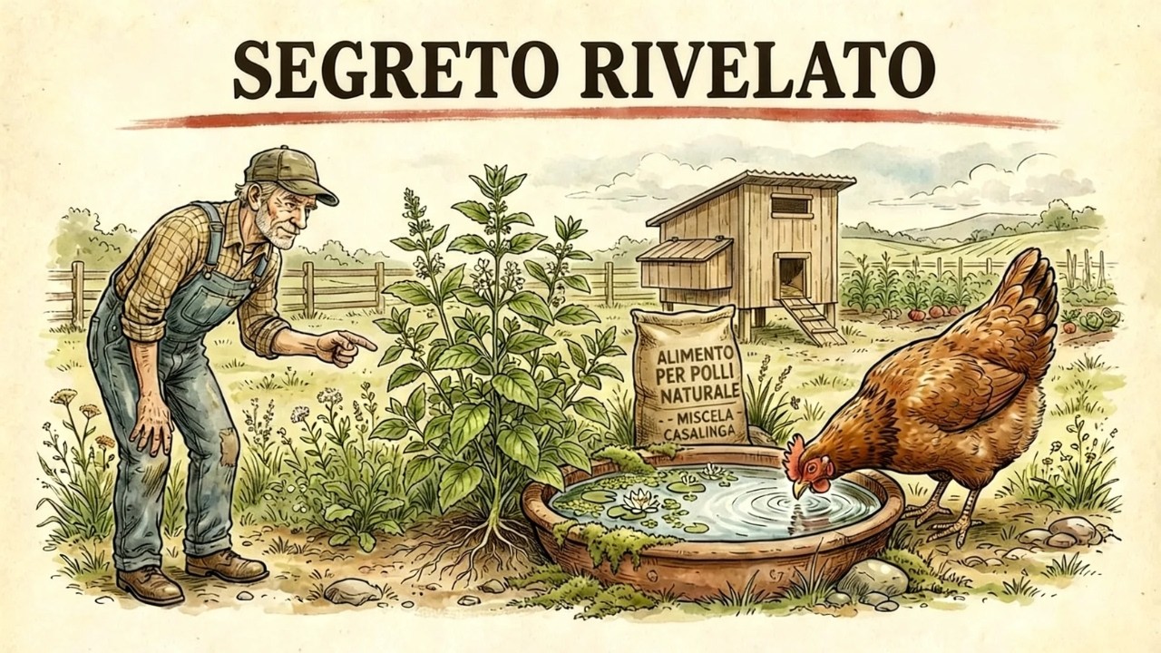 6 Piante Gratis che Sostituiscono il Mangime per Polli per Sempre (Perché Nascoste?!)